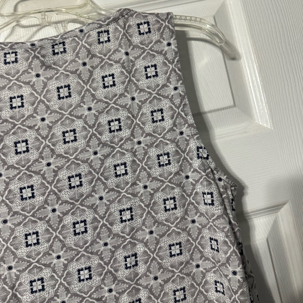 Lucky Brand Sleeveless Patterned Sumner Tank Top - Picture 11 of 13